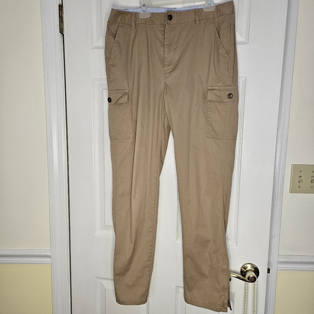 LLBean stretch canvas cargo pants - Picture 2 of 5